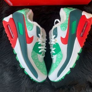 Nike Air Max 90 Christmas Sweater Men Size 8.5